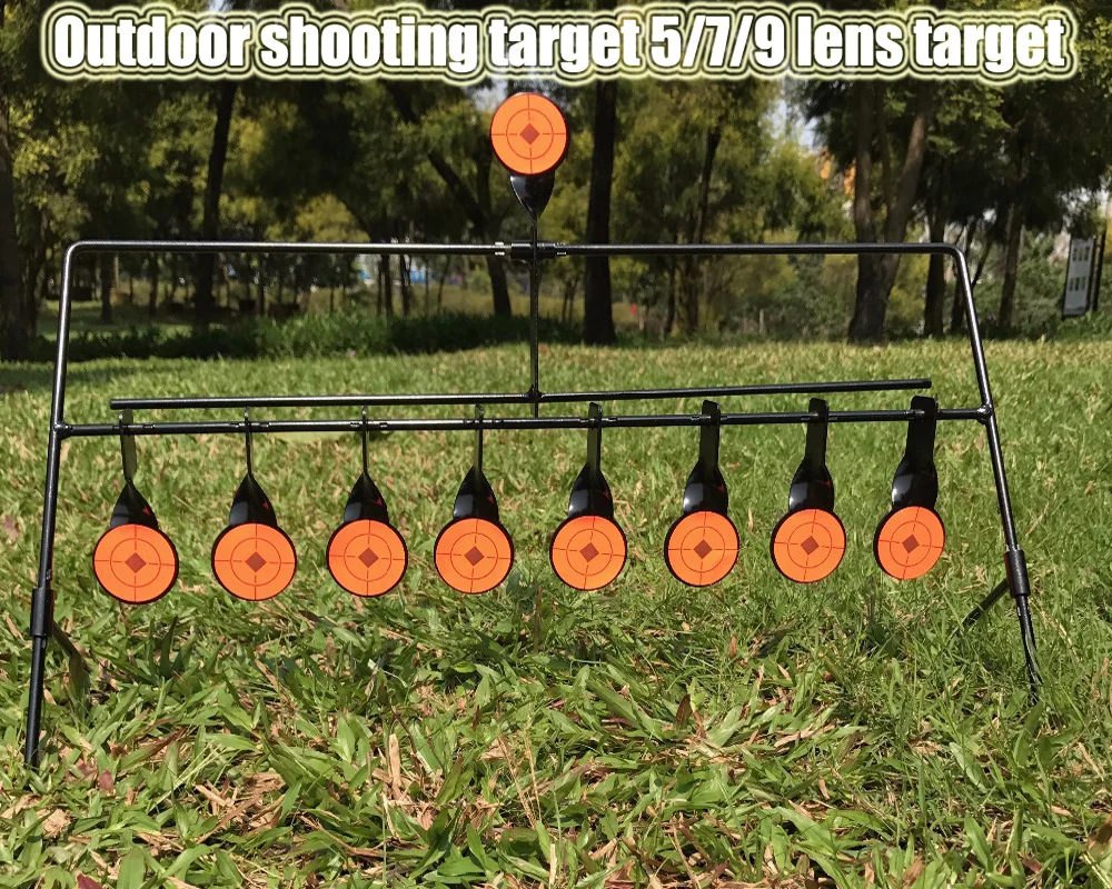 Outdoor Shooting 5/7/9 Lens Target Ring Target Pistol Cloth Gun Air Gun Paintball AirSoft BB Lead Shot Target Application Target