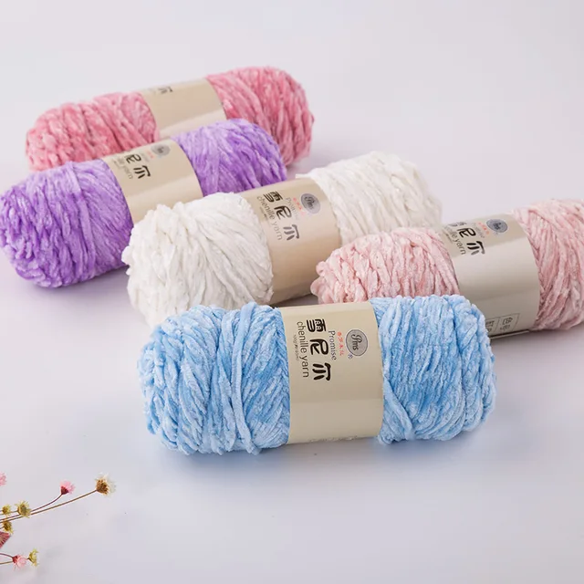 Himalaya Dolphin Baby ( 2x Pieces ) Knitting Crochet Yarn 100g Super Soft  Bulky Thick Plush Velvet Bella Chenille Wool Amigurumi - Yarn - AliExpress