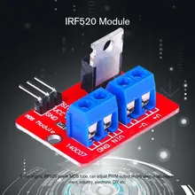 0-24 в топ Mosfet Кнопка IRF520 драйвер MOS плата модуля для Arduino MCU ARM Raspberry Pi электронный DIY инструмент затемнения светодиодный