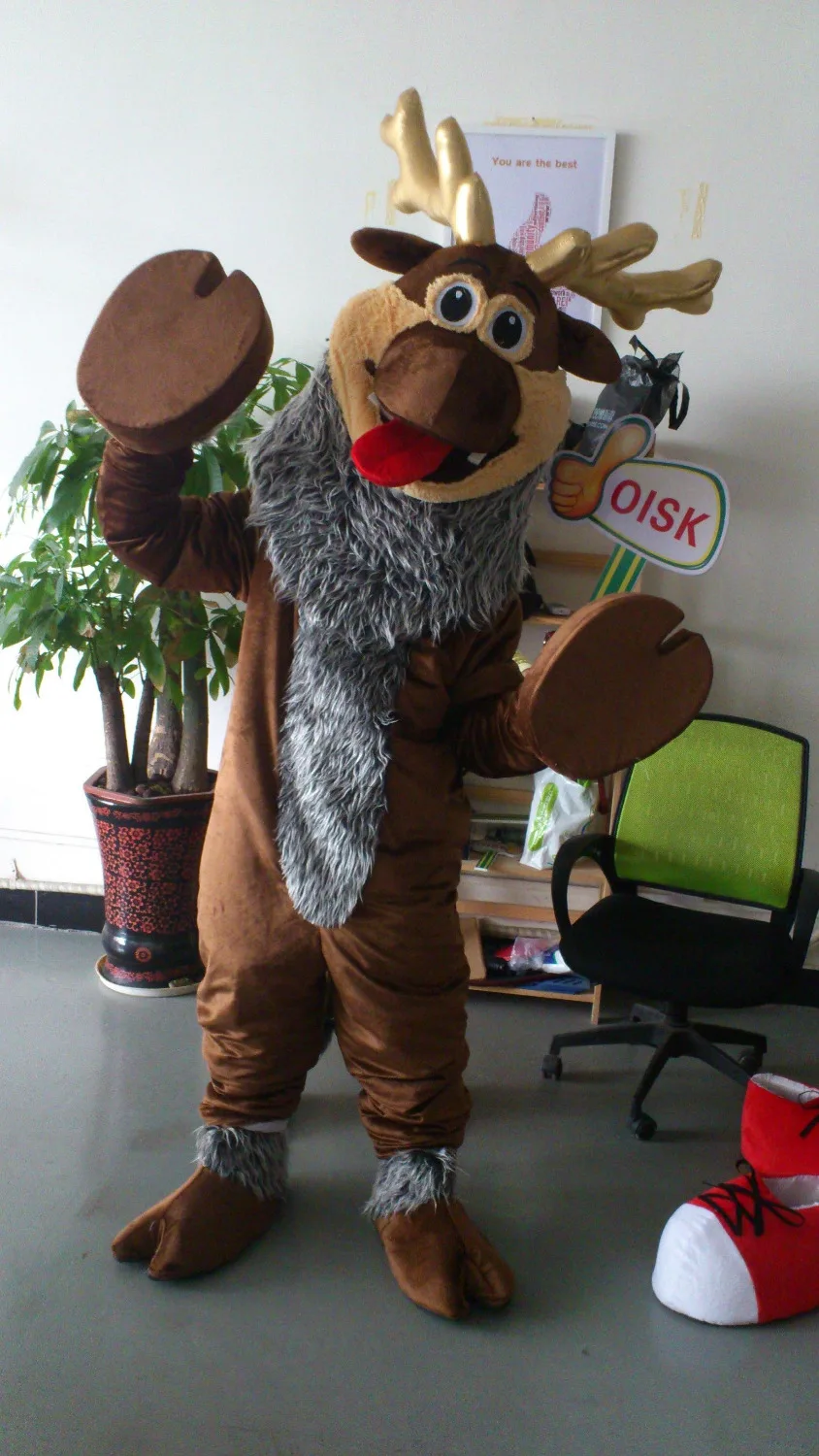 Ohlees Fast Shipping fanny cartoon movie deer sven mascot