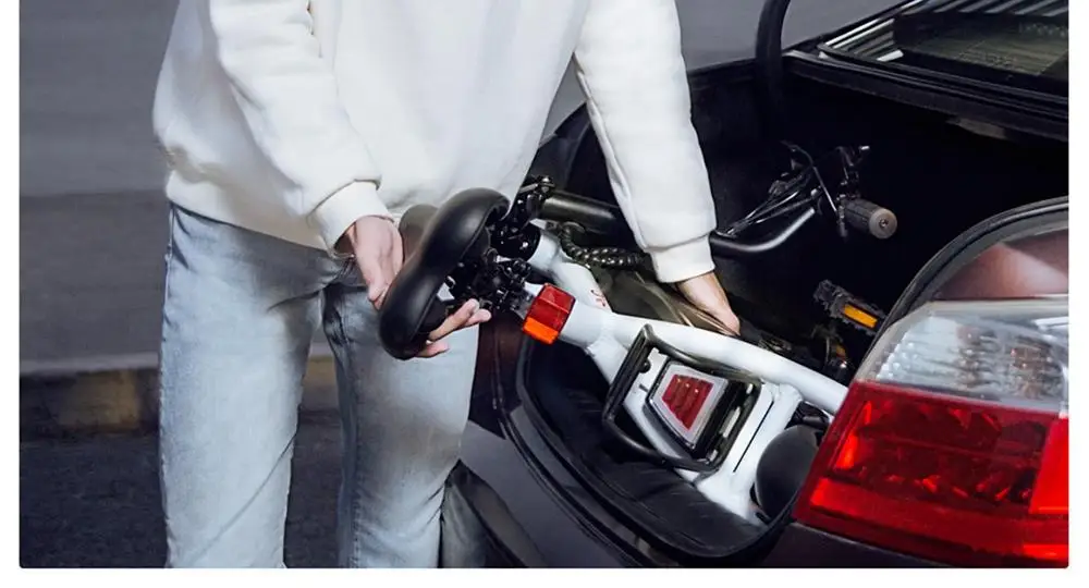 Perfect Xiaomi HIMO V1 Plus Portable Folding Electric Moped Bicycle Maximum speed 25km/h Smart bike Outdoor Xiaomi Electric scooter 20