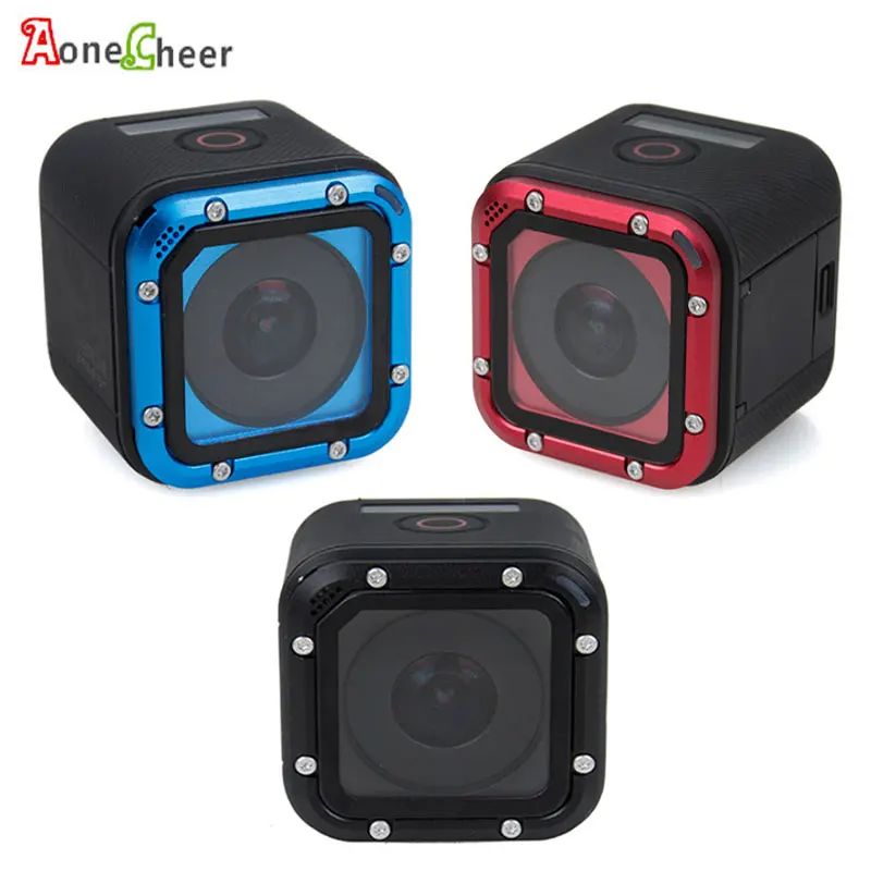 

Aluminum Lens Frame Replacement for GoPro Hero 4Session / 5Session Lens Cap Cover Protective Lens Ring for Gopro 5S 4S Accessory