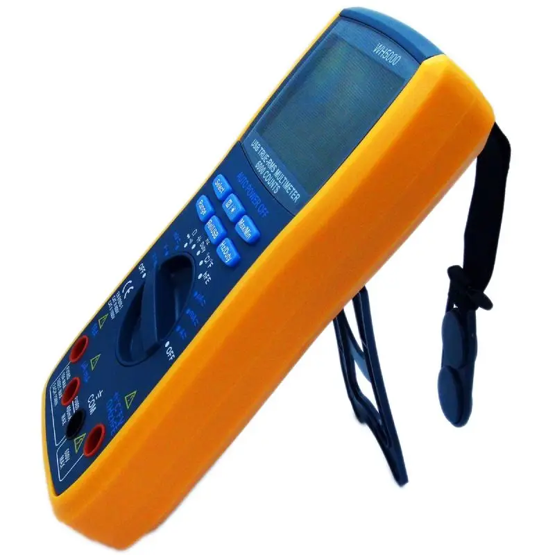 WHDZ WH5000 цифровой мультиметр 5999 отсчетов с USB интерфейсом Автоматический диапазон