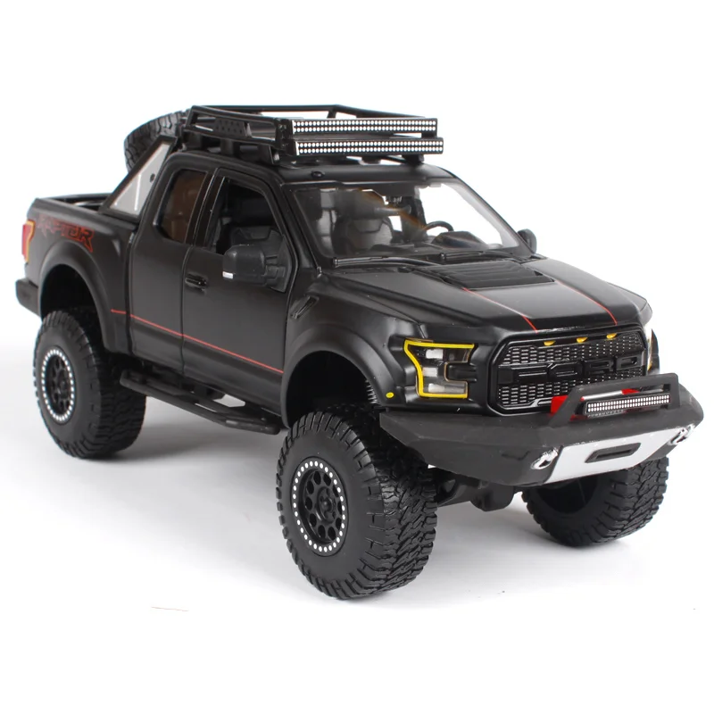 Maisto 1:24 внедорожник KINGS FORD F-150 F150 RAPTOR пикап литая модель автомобиля игрушка Новинка в коробке Новое поступление 32521