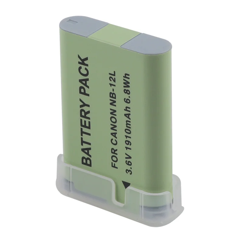 A BATTERY RuigPro NB12L зарядное устройство+ 2 шт. DSLR камера NB-12L NB 12L батарея для PowerShot N100, VIXIA mini X, G1 X Mark 2 - Цвет: A BATTERY