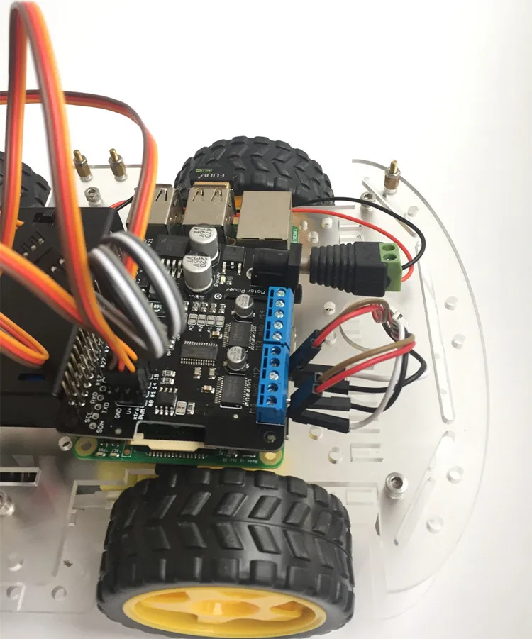 New Raspberry PI 3 robot extension board Stepper Motor HAT