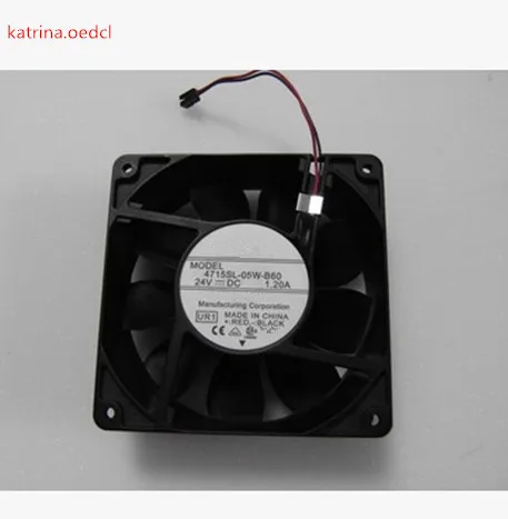 Вентилятор 4715SL-05W-B60 24 В 1 20a | Компьютеры и офис