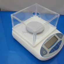 300x0,001g лабораторные аналитические цифровые весы ювелирные изделия Электроника Саид, с ЖК-дисплеем датчик веса