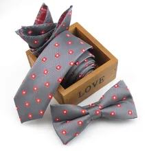 Weiliboyin модный мужской галстук 5 см Узкие галстуки оранжевый маленький клетчатый галстук бабочка карман полотенце свадебный галстук жениха cravata