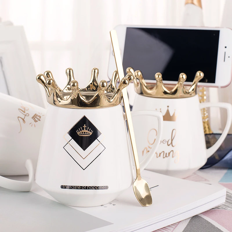 Королевская корона, Tazas De Ceramica Creativas, кофейная кружка, для офиса, леди, милая кружка, чашки и кружки, Taza Caneca