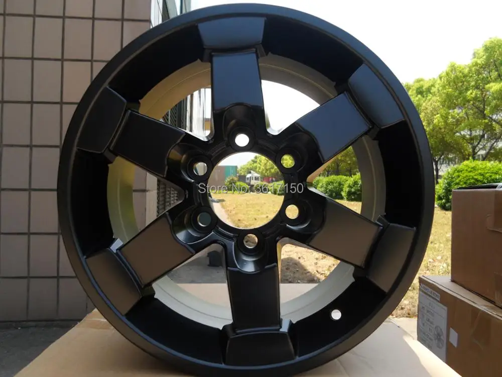16x8J колесные диски PCD 6x139 7 центр Broe 106 ET15 из сатинового черного сплава|rims wheels|rim