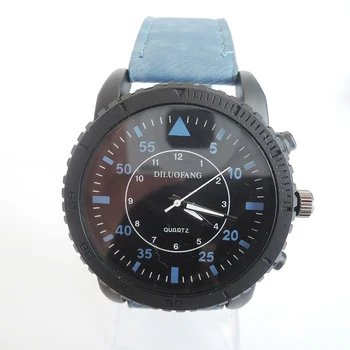 

top fashion men's watch with fabric belt , good quality ,fashion men's bracelet watch