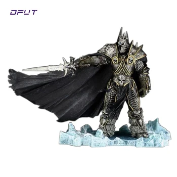 

HOT WOW FALL OF THE LICH KING ARTHAS ACTION FIGURE Model Toy 21CM Free shipping for childre gift Dota 2