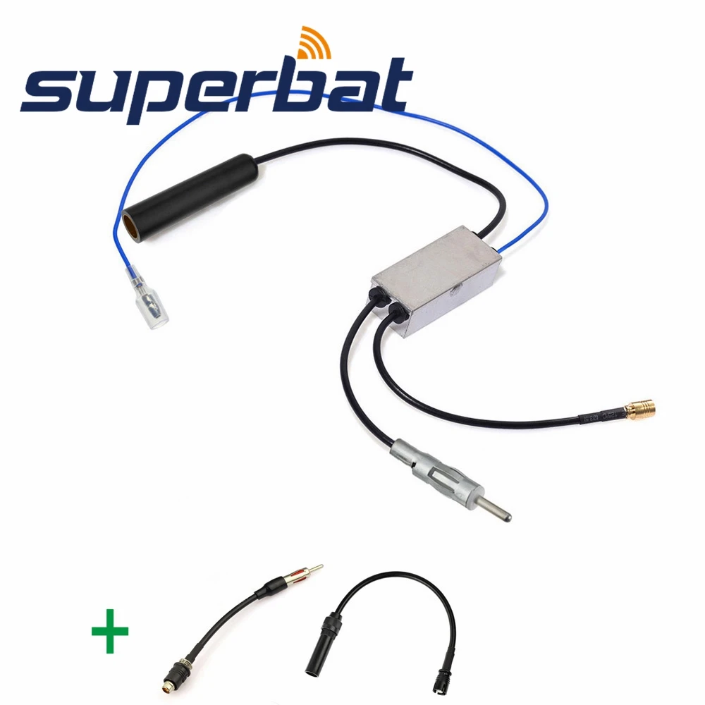 Superbat DAB Car Radio Antenna FM/AM to DAB/FM/AM Aerial Converter
