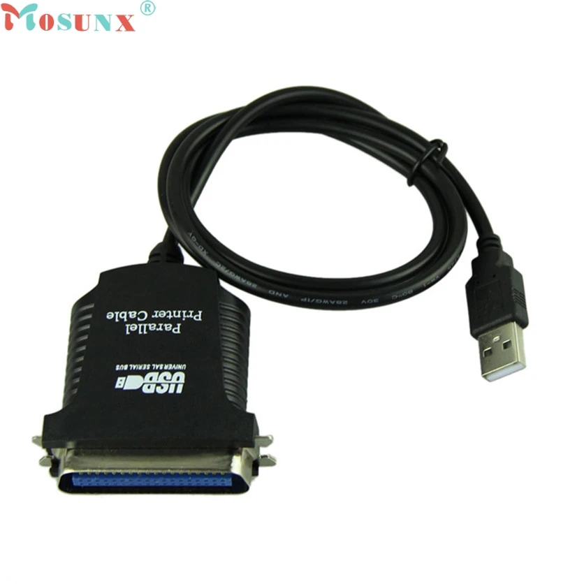 

Mosunx Factory Price USB To DB36 Female Port Parallel Printer Print Converter Cable LPT 60331