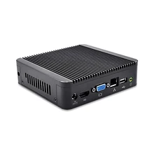 Дешевые и Новый двойной дисплей мини pc J1900 QOTOM-Q190N DHL Бесплатная доставка