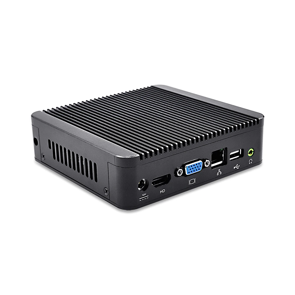 Cheap and New dual display mini pc J1900 QOTOM Q190N DHL Free shipping