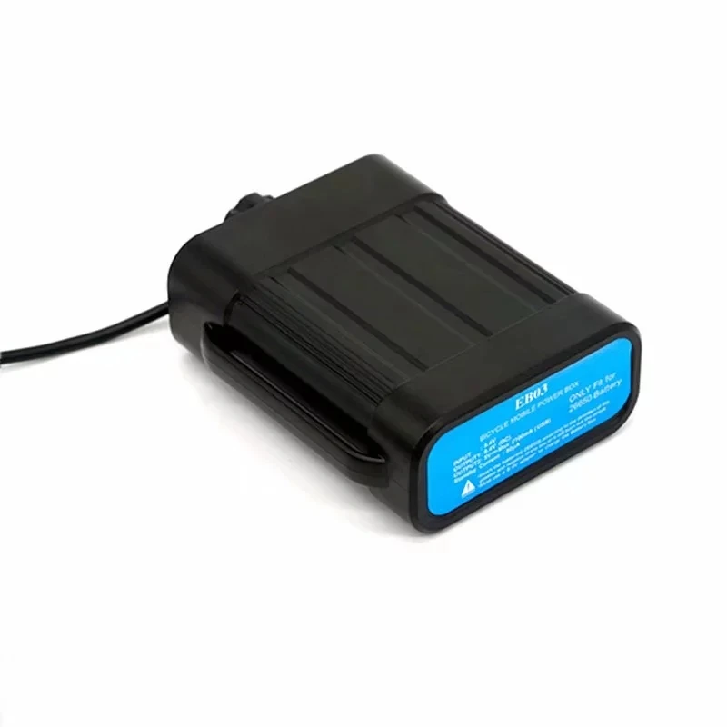 Perfect DC USB 2 x 26650/18650 Holder compartment Waterproof Battery Pack Power Case Cover Box For Bike Headlight Bicycle Light Phone 9