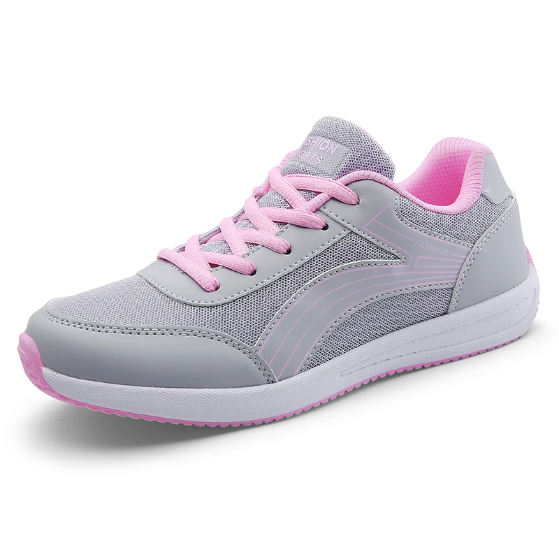 2018 Summer New Style Womens Sport Shoes Mesh Breathable Running