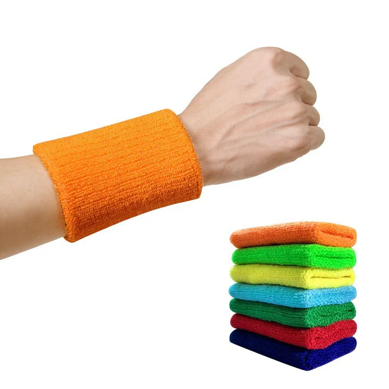 

1 Pcs Wrist Brace Support Sport Wristband Sweatband for Gym Volleyball Tennis Hand Sweat Band Wraps Guards Men Protector Wrist