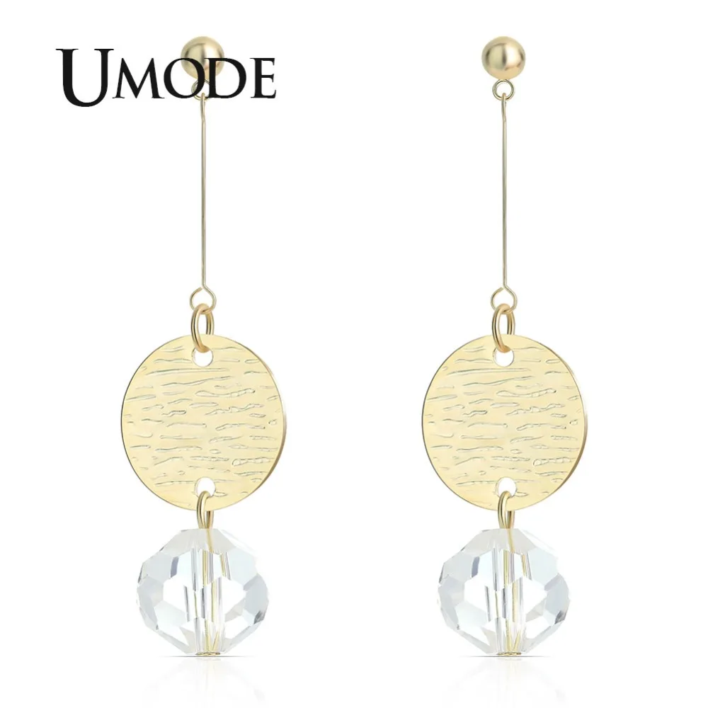 

UMODE Gold Bohemian Acrylic Drop Earrings for Women Korean Party Dangle Earrings Gift Fashion Jewelry Accessories 2019 UE0513