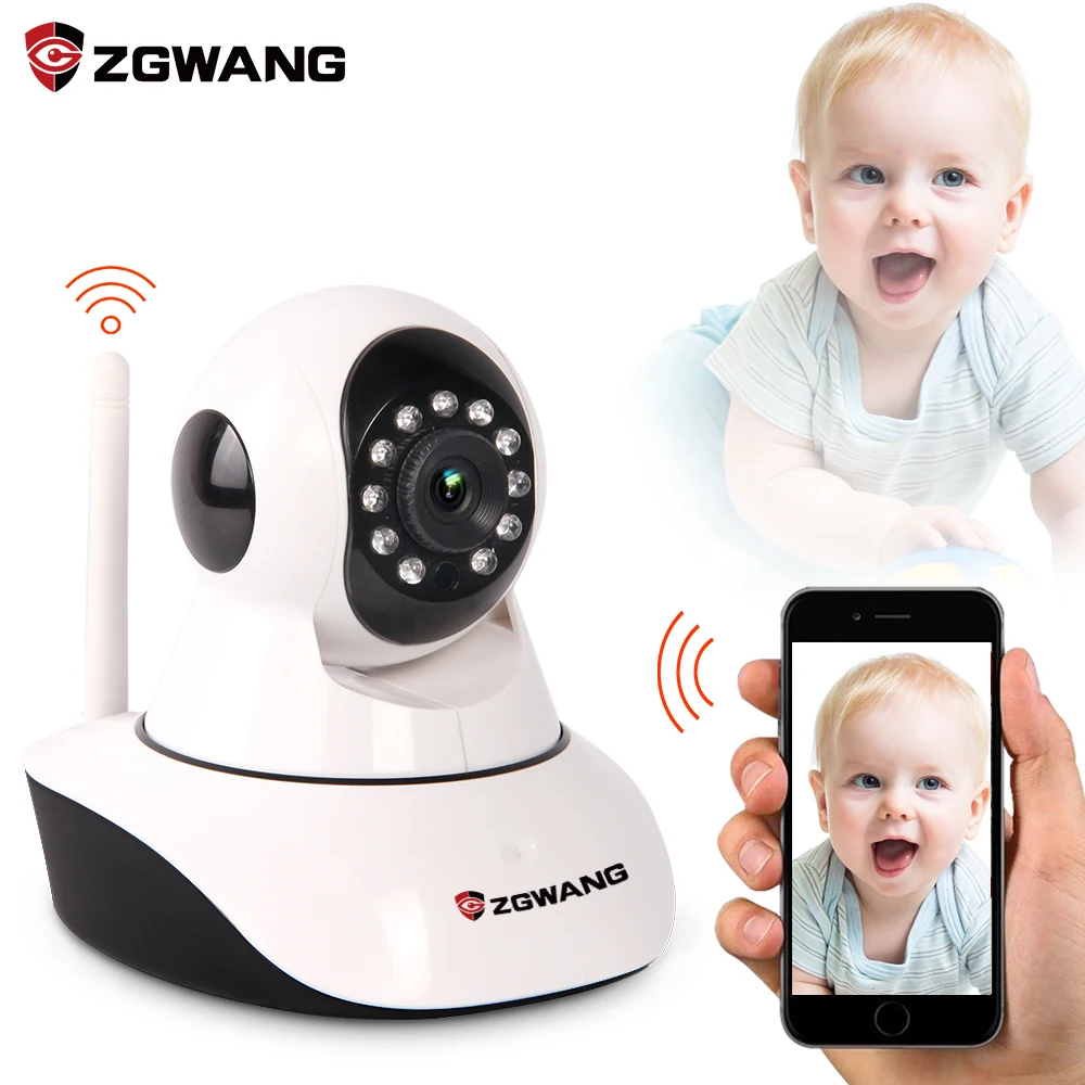 

2017 New Wireless IP Camera 720P CCTV Camera WiFi IP Camera Night Vision Security Camera with IR-Cut IP
