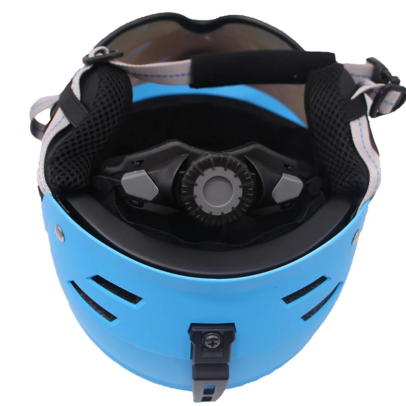 Goexplore ore Снежный шлем с PC очками для мужчин, женщин и детей цельно формованный EPS CE сертификация безопасности лыжный катающийся на коньках лыжный шлем