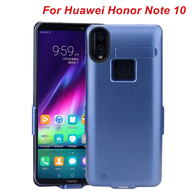 10000 мАч для Huawei Honor Note 10 чехол аккумулятора подставка смартфона умный внешний