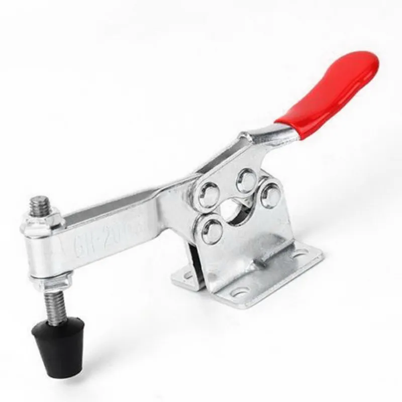 

Design 201B Horizontal Toggle Clamp Quick Release Tool Holding 90Kg/198Lbs For Machine Operation Hand Tools