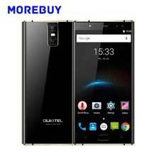 Oukitel K3 смартфон MT6750T Octa core 4 г Оперативная память 64 г Встроенная память OTG 5.5 дюймов мобильный телефон 4 камеры спереди отпечатков пальцев 6000 мАч Android 7.0