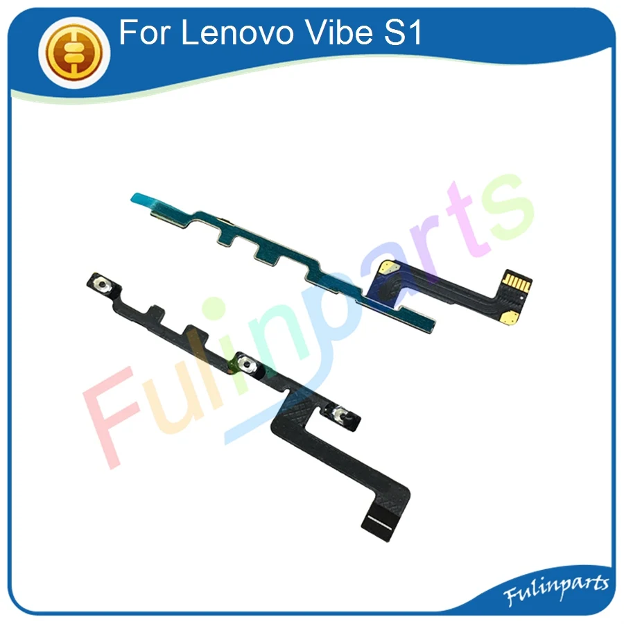 

1-5Pcs For Lenovo Vibe S1 Power On Off Volume Button Up Down Key Flex Cable Replacement Parts