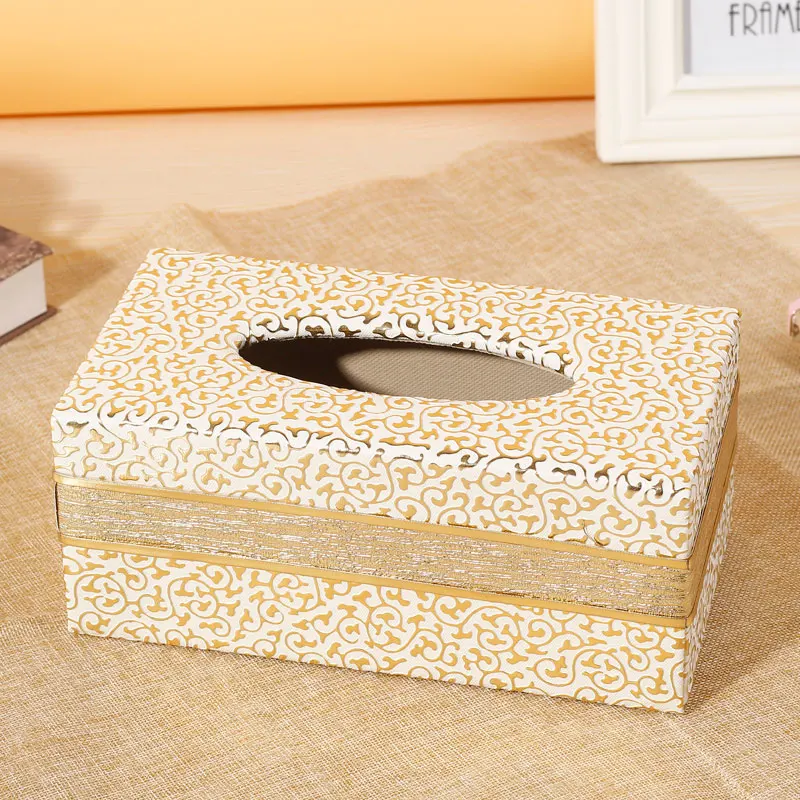 Высококачественная кожаная коробка для салфеток домашняя офисная салфетка перекачивающая бумага