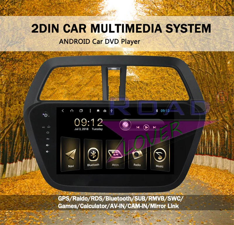 radio cassette recorder For Suzuki S-Cross 2014