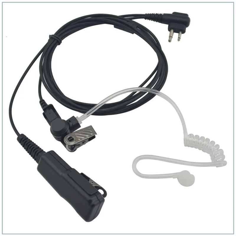 Good quality M Plug Air Acoustic Tube Earpiece Headset with Big PTT for Motorola CP200 CT450 GP68 HYT TC-500 Puxing PX-508 | Мобильные