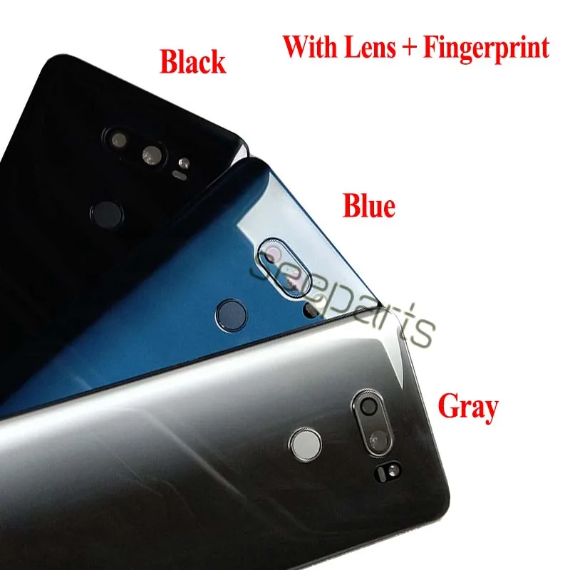 For LG V30 Back Cover Battery Cover Door Rear Glass Housing Case For LG V30 H930DS 5