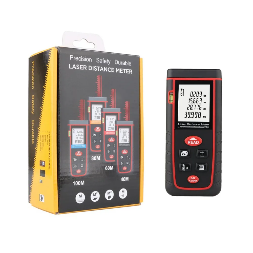 

Professional Laser Distance Meter Mini Handheld Accurate Digital Rangefinder Quick And Convenient To Measure Distance