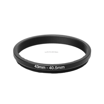 

43mm To 40.5mm Metal Step Down Filter Lens Ring Adapter Camera Tool Accessories