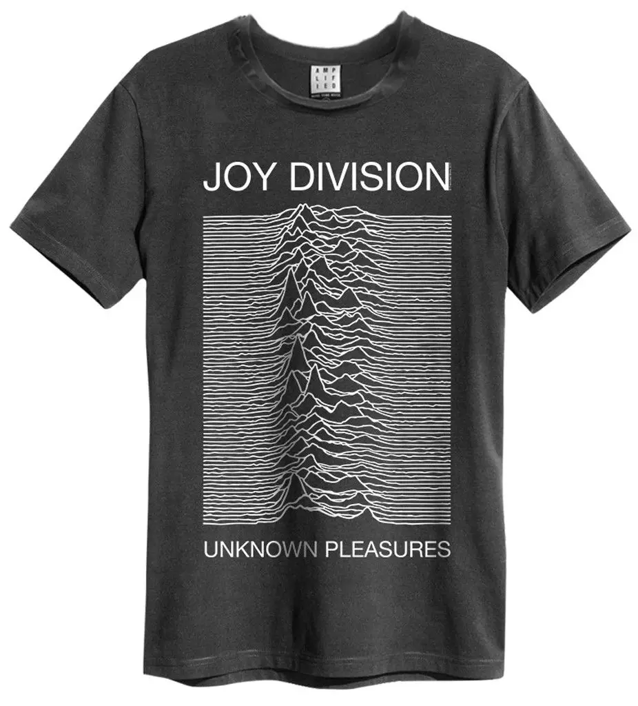 Футболка Joy Division Unknown Pleasure-усиленная одежда-новая и официальная! Удобная футболка
