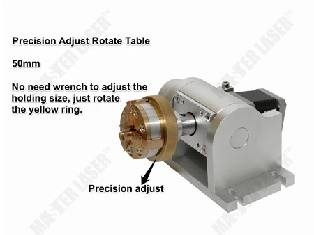 Лазерная Маркировочная гравировальная машина вращающаяся арматура 50 мм Чак пластина Рабочий стол