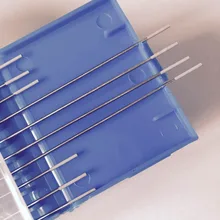 Прямая с фабрики распродажа 2% Ceriated WC20 TIG сварочный вольфрамовый электрод 1,0 мм* 150 мм