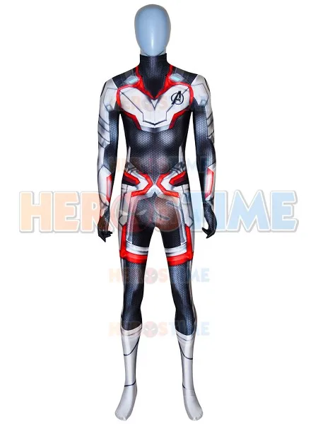 3D Print High Quality Avengers 4 Cosplay Costumes Lycra 2019 Avengers Endgame film Quantum Realm Team Bodysuits Custom Made