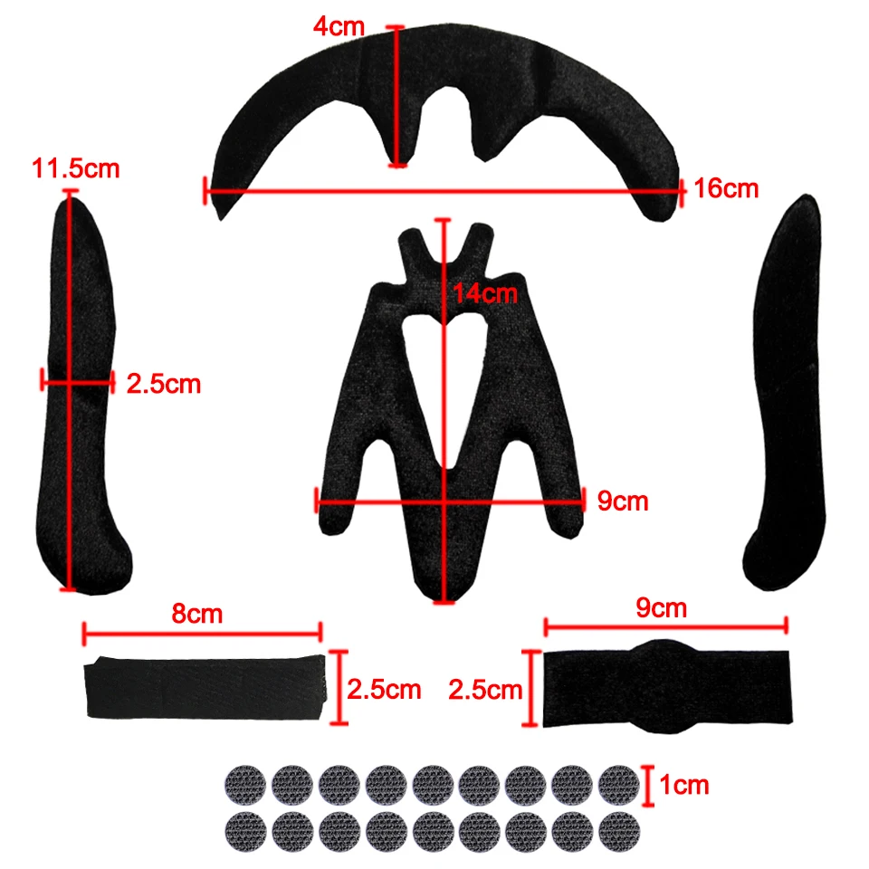Универсальные накладки для велосипедного шлема LOCLE удобные герметичные губки для велосипедного шлема внутренние накладки для верхнего шлема накладки для велосипедного шлема