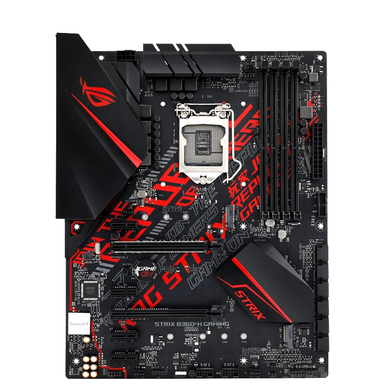 Материнская плата Asus ROG STRIX B360-H для настольных ПК Intel B360 LGA 1151 основная плата для электронных игр