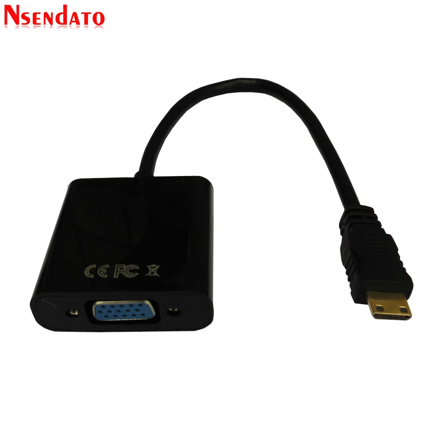 Mini HDMI to VGA Adapter (4)