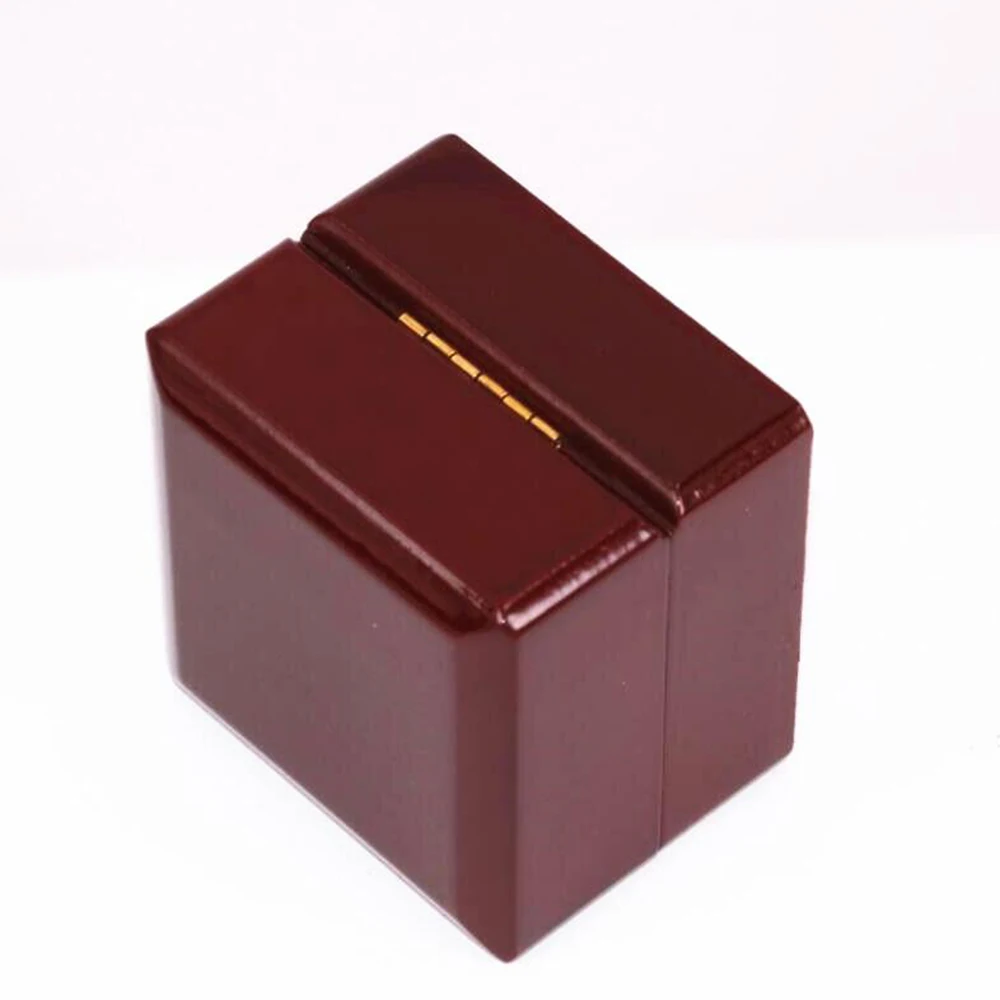 Деревянный чехол с одним кольцом, выставочная коробка 7*7*5,2(см), Прямая поставка от CARSON