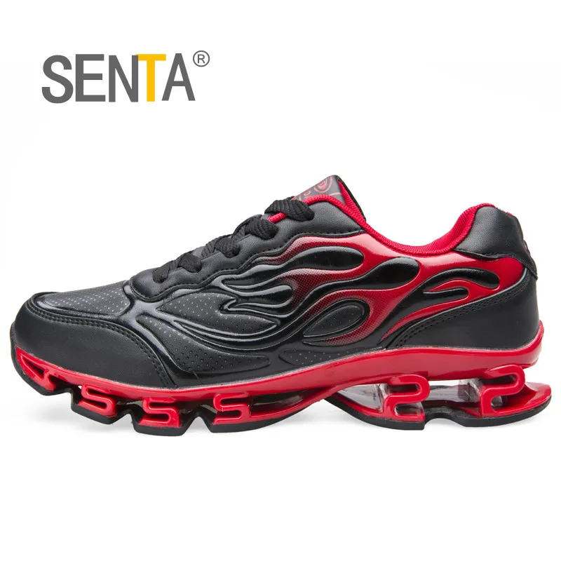 SENTA Running Shoes for Men Blade Warrior Sneakers Lovers Outdoor Sport Shoes Man Elastic Training Shoes Athletic Jogging Shoes