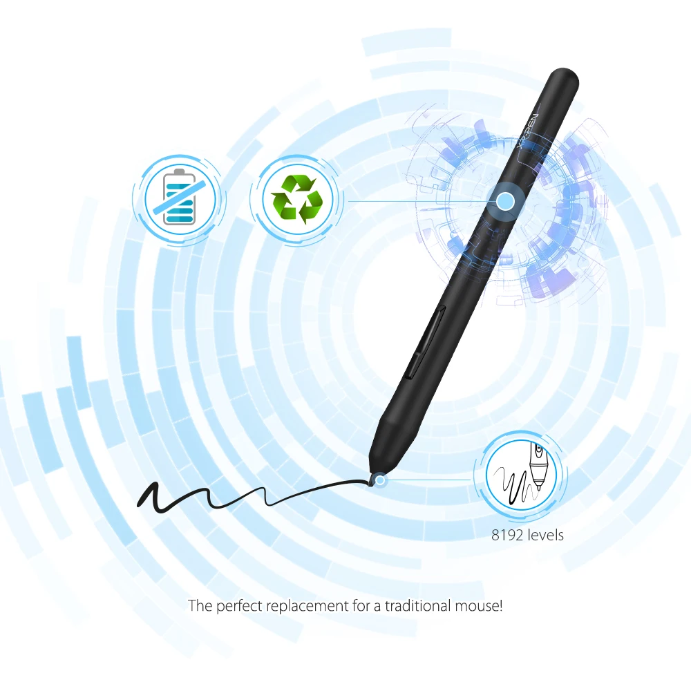 XP Pen G640 Цифровой Графический планшет для новичиков рисования и подписи OSU! с