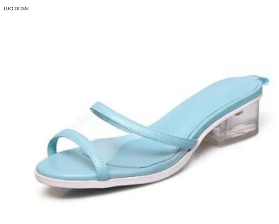 Г., летние женские сандалии-шлепанцы из ПВХ пляжная обувь праздничные сандалии-гладиаторы с открытым носком высокий каблук