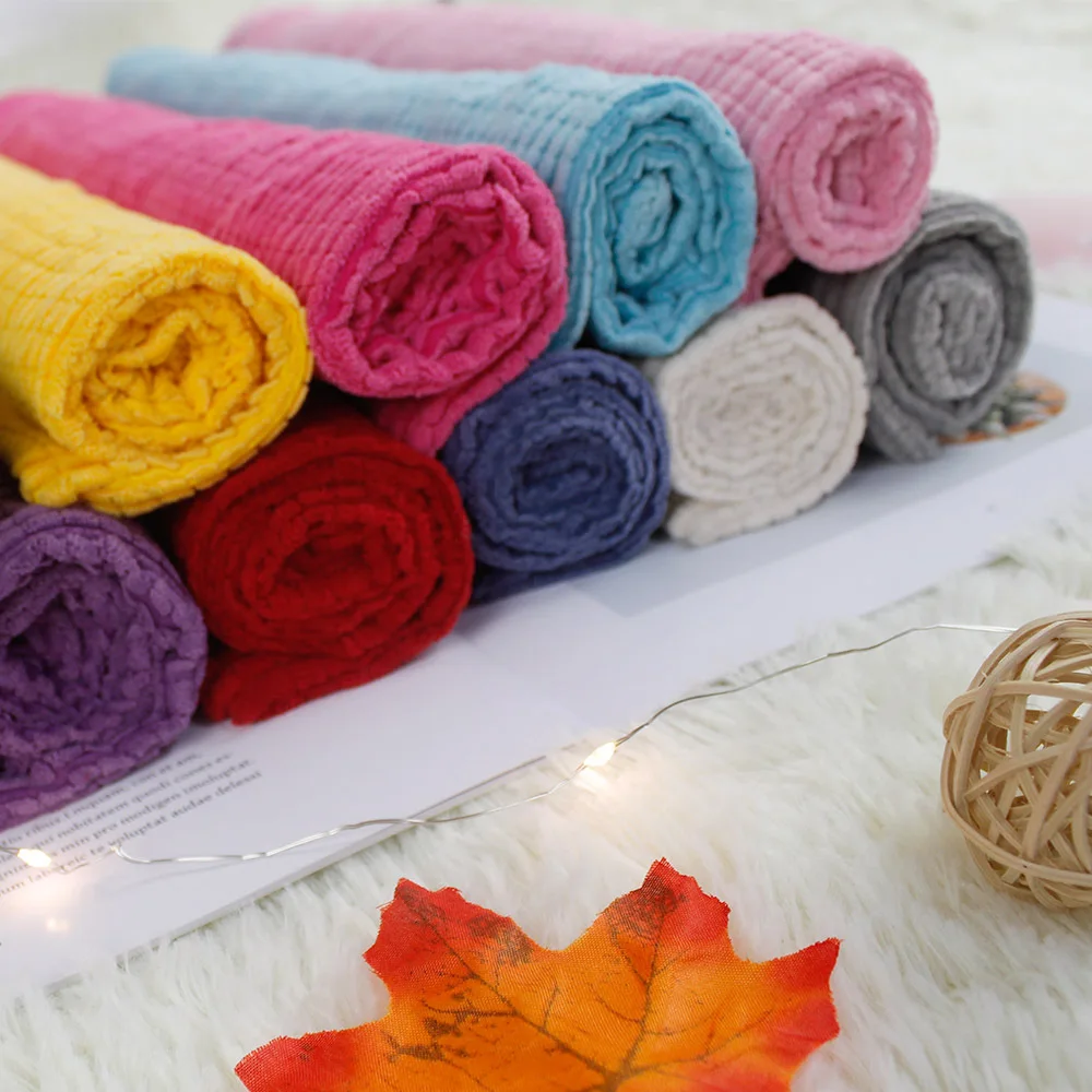 

150x100cm dobby corduroy fabric solid color for making cushion cover sofa cover table cloth diy toys curtain shoes bag material
