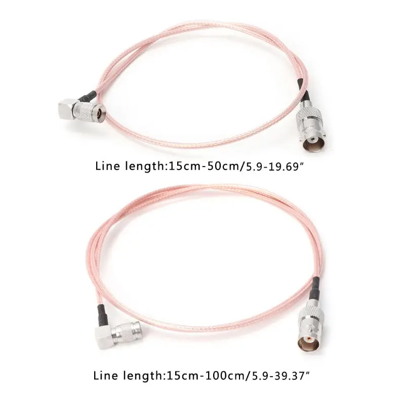 

2019 New DIN 1.0/2.3 Right Angle To BNC Female RG179 RF Coaxial Cable HD SDI 75ohm For Blackmagic HyperDeck Shuttle